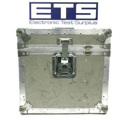 Sumitomo Electronic Test Equipment Flight Road Case w/ Handle &amp; Wheel 17x16.5x14