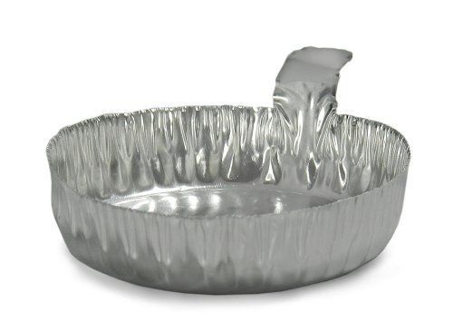 Qorpak met-03106 aluminum weigh dish, 70 mm diameter (case of 1000) for sale