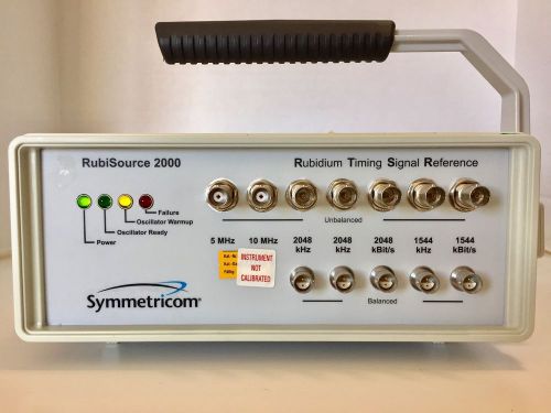 Symmetricom RubiSource 2000 Rubidium Timing Signal Reference