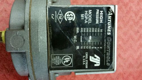 ANTUNES CONTROLS HGP-A M1 HIGH PRESSURE SWITCH  NEW CONDITION / NO BOX