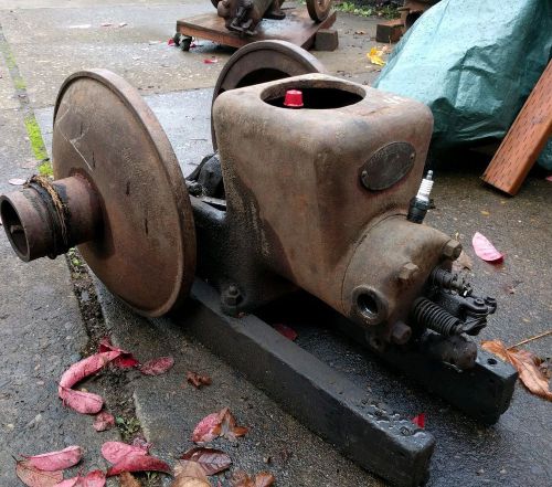 Fairbanks morse hit miss gas engine vintage antique flywheel motor 1 1/2 hp. for sale
