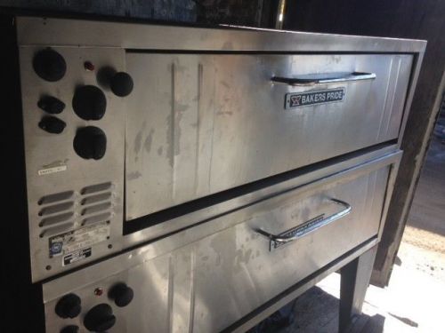 Bakers Pride Double Deck Pizza Oven  NO RESERVE