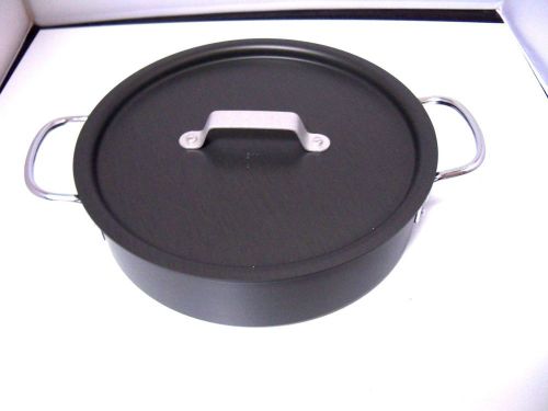 New  3 qt. calphalon sauteuse pan w/ cover - professional hard-anodized nib for sale