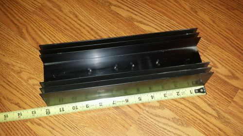 LARGE ALUMINUM HEAT SINK 12&#034; x 4&#034; x 2-1/2&#034;