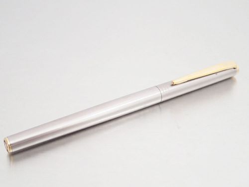[Auth] Mont Blanc Fountain Pen Silver/Gold *No Ink/Cartridge* - G1830