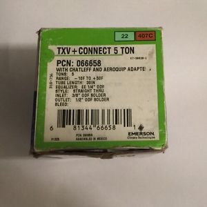 Emerson TXV + Connect PCN: 066658 R22&amp;407