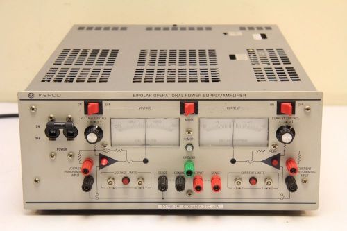 KEPCO BOP 50-2M 488B BIPOLAR OPERATIONAL POWER SUPPLY/AMPLIFIER (E141435R21)