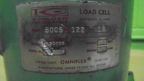 TOROID 600S-122-1B LOAD CELL *USED*