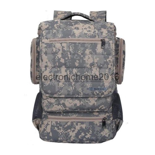 Business Laptop Backpack Rucksack Bag Travel Hand Luggage Grey