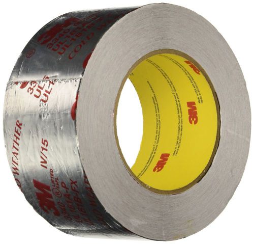3M Silver Foil Tape 3340 2-1/2&#034; x 50 yd 4.0 mil