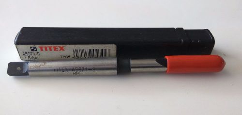 TITEX A5971-9 carbide tipped drill, morse taper shank. 9mm 0.3543&#034;