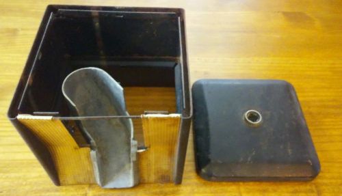 Vintage Northwestern Candy Machine BODY &amp; TOP LID ONLY - Black