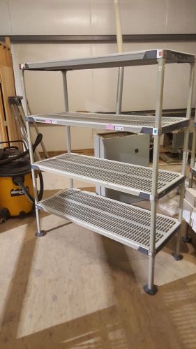 Metromax cart racking 24dx60lx86hheavey duty 4 shelf rack for sale