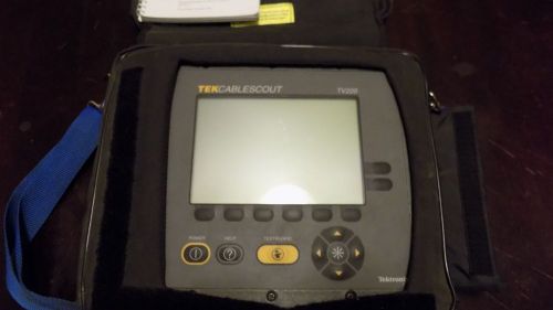 Tektronix cablescout tv220 cable tdr time domain reflectometer for sale