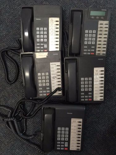 Toshiba Digital Phones (x5 TOTAL)