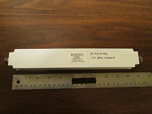 Microwave Circuits Inc. Filter B10200M2 197MHz Sharp N Connectors