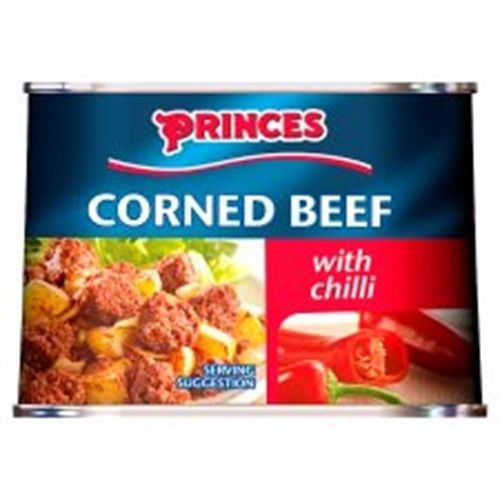 Princes Corned Beef With Chilli 200g