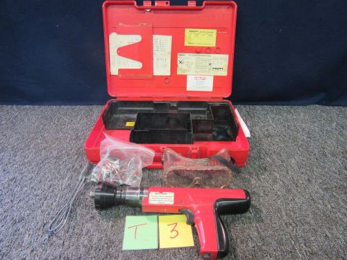 Hilti power actuated nail gun dx 350 piston drive tool military surplus used for sale