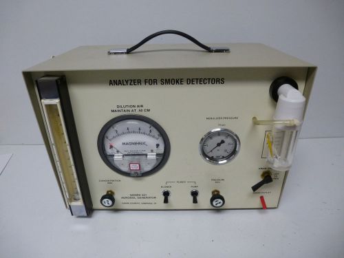 Gemini Scientific 501 Aerosol Generator Analyzer for Smoke Detectors - Tested