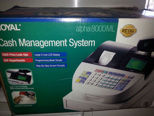 Royal 710ML Cash Register Cash Management System ** REDUCED FOR QUICK SALE **