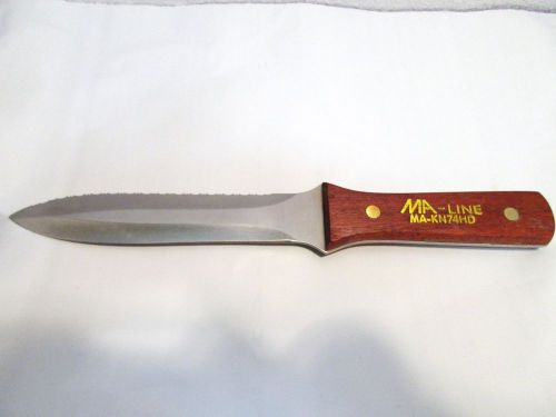 Ma-line ma-kn74hd duct board knife heavy thick, excellent as a survival knife for sale