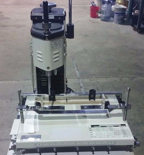 Spc filepecker iii 60ls single spindle paper drill for sale