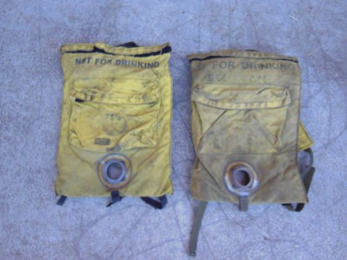(2) FSS Water Bladder Packsack Backpack w/ Straps - Forest Service Pack