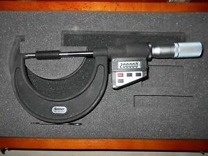 Starrett 733XFLZ-3, 2-3&#034; Electronic Micrometer