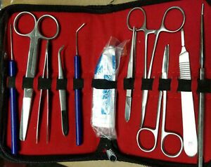 20 PCs Advanced Biology Lab Anatomy Medical Student Dissecting Kit Set