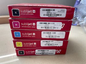 Sublijet HD Ink Cartridges for SG400 and SG800 Dye Sublimation Printing
