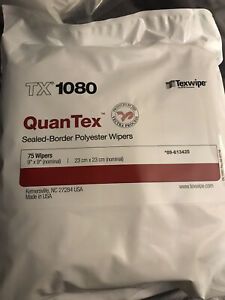 Clean Room, Tech, Manufacturing, Quan Tex, 75 Wipers, TX1080