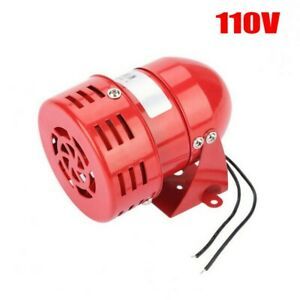New Industrial AC 110V 120dB MS-190 Alarm Sound Motor High Power Buzzer Siren