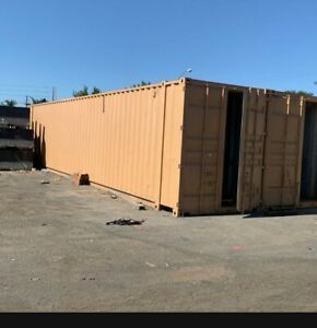 40&#039; cargo storage container, auction is for 1 unit, up to 4 available.