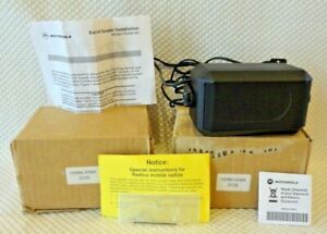 Pair Motorola Model HSN8145BA External Speaker Black - includes 2 speakers