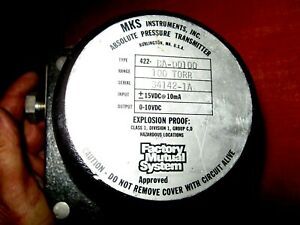MKS Absolute  Pressure Transmitter 10 Torr 422 DA-00100