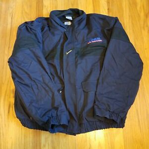 Cintas Workrite Black Flame-Resistant Jacket and  Navy Liner 3XLG