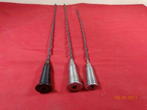 Kenwood Motorola Antenex PCTEL MaxRad VHF hvy duty coiled rubber Antenna &#034;PARTS&#034;