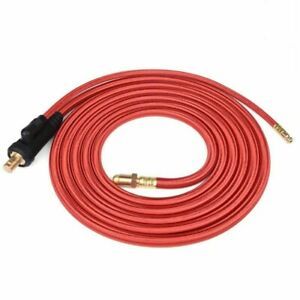 Power Cable Hose Wire Integrated 13-ft 250A For TIG Welding Torch WP26 Series