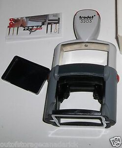 Trodat 5203 Professional Line Self Inking Stamp - New In Box