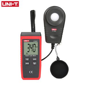 Split Illuminometer UNI-T UT383S Handheld LCD Luminometer Digital Photometer Lux