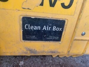 bullard clean air box CO2 monitor  4 man Breathing air purification system