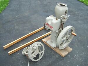 BAKER MONITOR 1 1/4hp VJ Hit Miss Gas Engine Ignitor Steam Tractor Oiler Motor