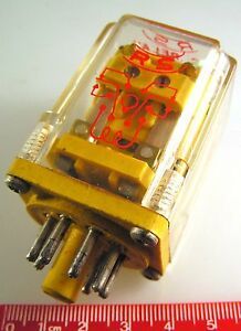 RS Type 7A Octal Cased Power Relay 24Vdc Coil 8 Pin DPCO OM0355F