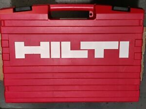 HILTI DX 460 Powder actuated Tool Plastic Case OLD STOCK USED.
