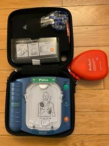 Philips M5066A HeartStart Onsite AED Defibrillator with Slim Carry Case