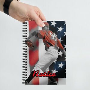 Spiral notebook Baseball