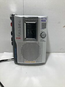 Sony TCM-200DV Handheld Cassette Voice Recorder Tested Working Speed Control