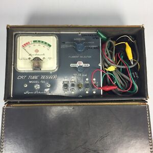 Superior Instruments SICO CRT Tube Tester 83A Untested in Case