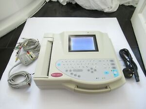 GE MAC 1200ST ELECTROCARDIOGRAPH ECG/EKG 12 CHANNEL LEAD CARDIO PRINTER MACHINE
