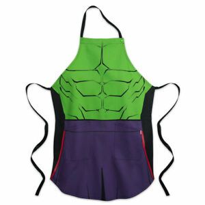 Marvel The incredible Hulk Adult Kitchen Apron Disney Store 38 1/2&#039;&#039; H x 28 1/3&#034;